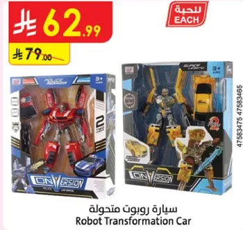 Robot Transformation Car