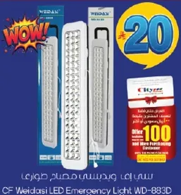 CF Weidasi LED Emergency Light WD-833D