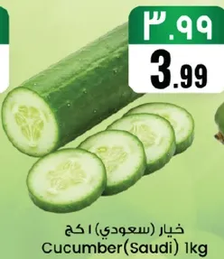 Cucumber (Saudi) 1kg