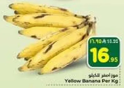 موز اصفر لكل كيلو