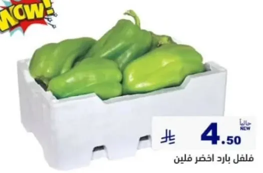 فلفل بارد اخضر فلين