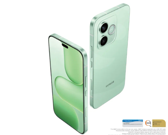 يتميز هاتف هونر بتصميم انيق مع قدرات كاميرا متقدمه ومعالج قوي.