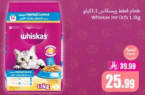 ويزكاس جونيور 1.1 كجم يدعم التحكم في كرات الشعر.