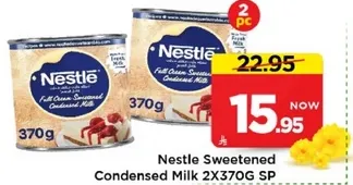 حليب مكثف محلي نستل 2x370 جرام