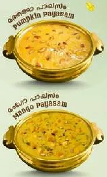 بامبكين باياسم ومانجو باياسم هما حلويات تقليديه مصنوعه من اليقطين والمانجو، علي التوالي، مطبوخه بالحليب والسكر.