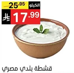 زبادي بلدي مصري.