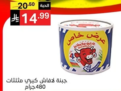 Special cheese with a creamy texture, 480 grams.