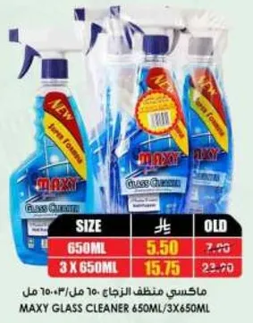 Maxy Glass Cleaner 650ML