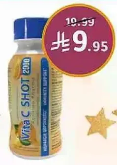 Vita C Shot 2000, a drink that supports immunity.