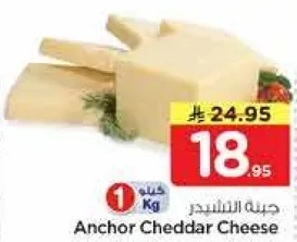 جبنه الشيدر من انشور