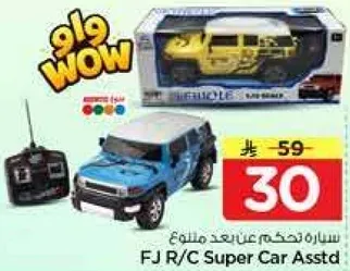 سياره تحكم عن بعد متنوع، FJ R/C Super Car Assorted.