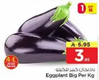 باذنجان كبير للكيلو