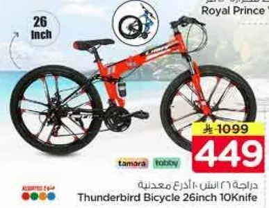 Thunderbird Bicycle 26inch 10Knife