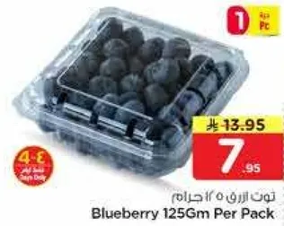 Blueberry 125Gm Per Pack
