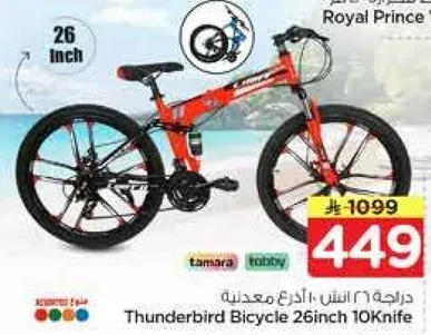 Thunderbird Bicycle 26inch 10Knife