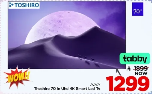 Thoshiro 70 in UHD 4K Smart LED TV