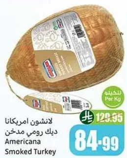 ديك رومي مدخن امريكانا