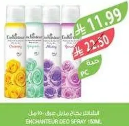 بخاخ مزيل العرق انشانتور، 150 مل.