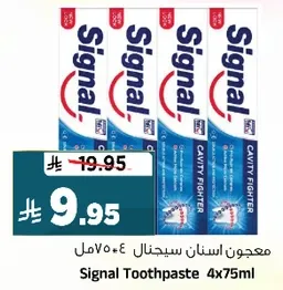 معجون اسنان سيجنال 4×75مل