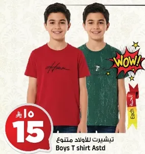 Boys T shirt Astd