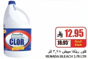 كلور رينادا مبيض ٣.٧٨ لتر