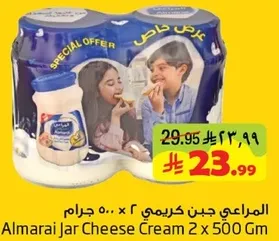Almarai Jar Cheese Cream 2 x 500 Gm