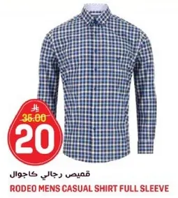 Rodeo men's casual shirt full sleeve