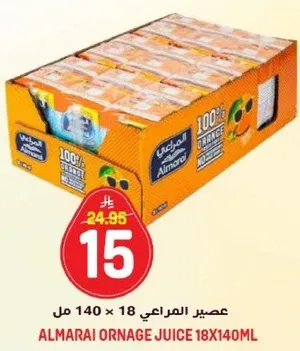 عصير المراعي 18×140 مل