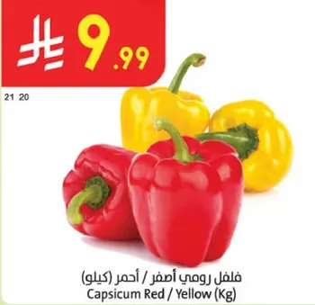 فلفل رومي اصفر / احمر (كيلو)