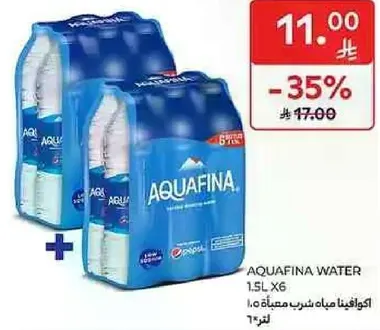 AQUAFINA WATER 1.5L X6