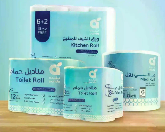 Kitchen Roll and Toilet Roll, super absorbent, gentle texture, thick tissue paper.