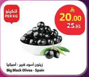 زيتون اسود كبير - اسبانيا