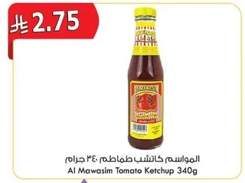 المواسم كاتشب طماطم 340 جرام