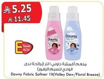 منعم اقمشه داوني 1 لتر (رايحه ندي الوادي/نسيم الزهور)