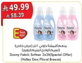 منعم اقمشه داوني 2 لتر (عرض خاص) (نسيم الوادي/نسيم الزهوري)