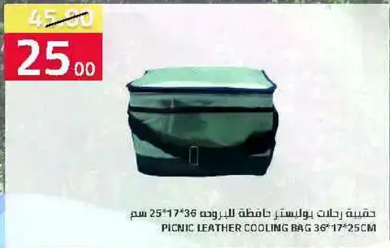 حقيبه راحه بوليستر عامه للرحلات 25*17*36 سم