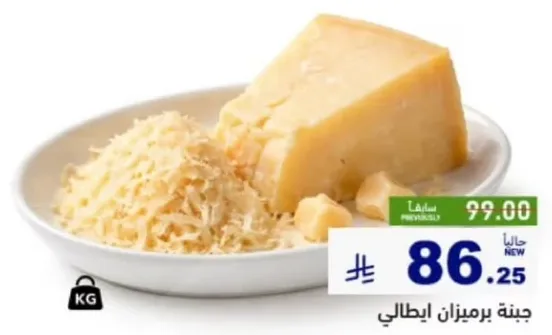 جبنه بارميزان ايطالي، مبشوره وكتله.