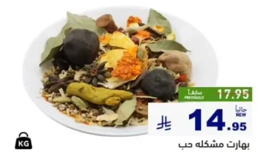 Mixed spices for cooking.