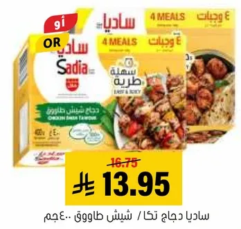 ساديه دجاج تكا / 400 جرام - 4 وجبات