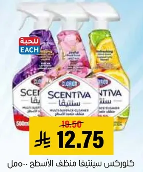 كلوركس سيتيفا منظف الاسطح.