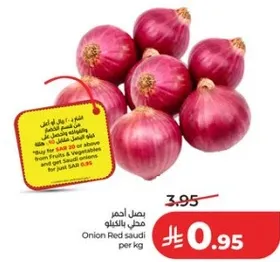 Onion Red Saudi per kg