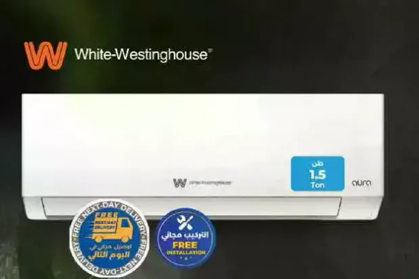 مكيف هواء وايت ويستنجهاوس، سعه 1.5 طن.