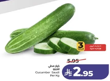 خيار سعودي لكل كيلو