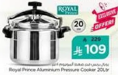Royal Prince Aluminium Pressure Cooker 20L.