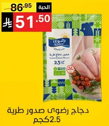 Fresh chicken breast fillets.