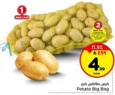 خس بطاطس كبير