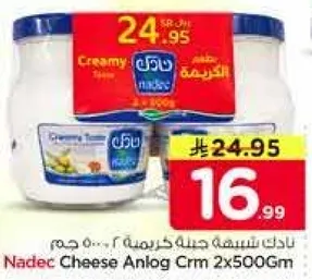 جبنه كريميه نادك 2×500 جرام