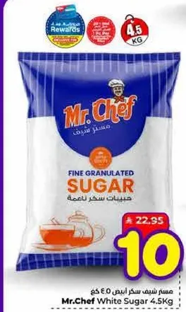 Mr.Chef Fine Granulated Sugar 4.5Kg
