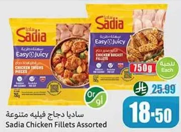 ساديا دجاج فيليه متنوع