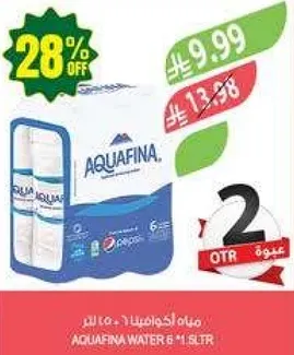 مياه اكوافينا - 6 لتر